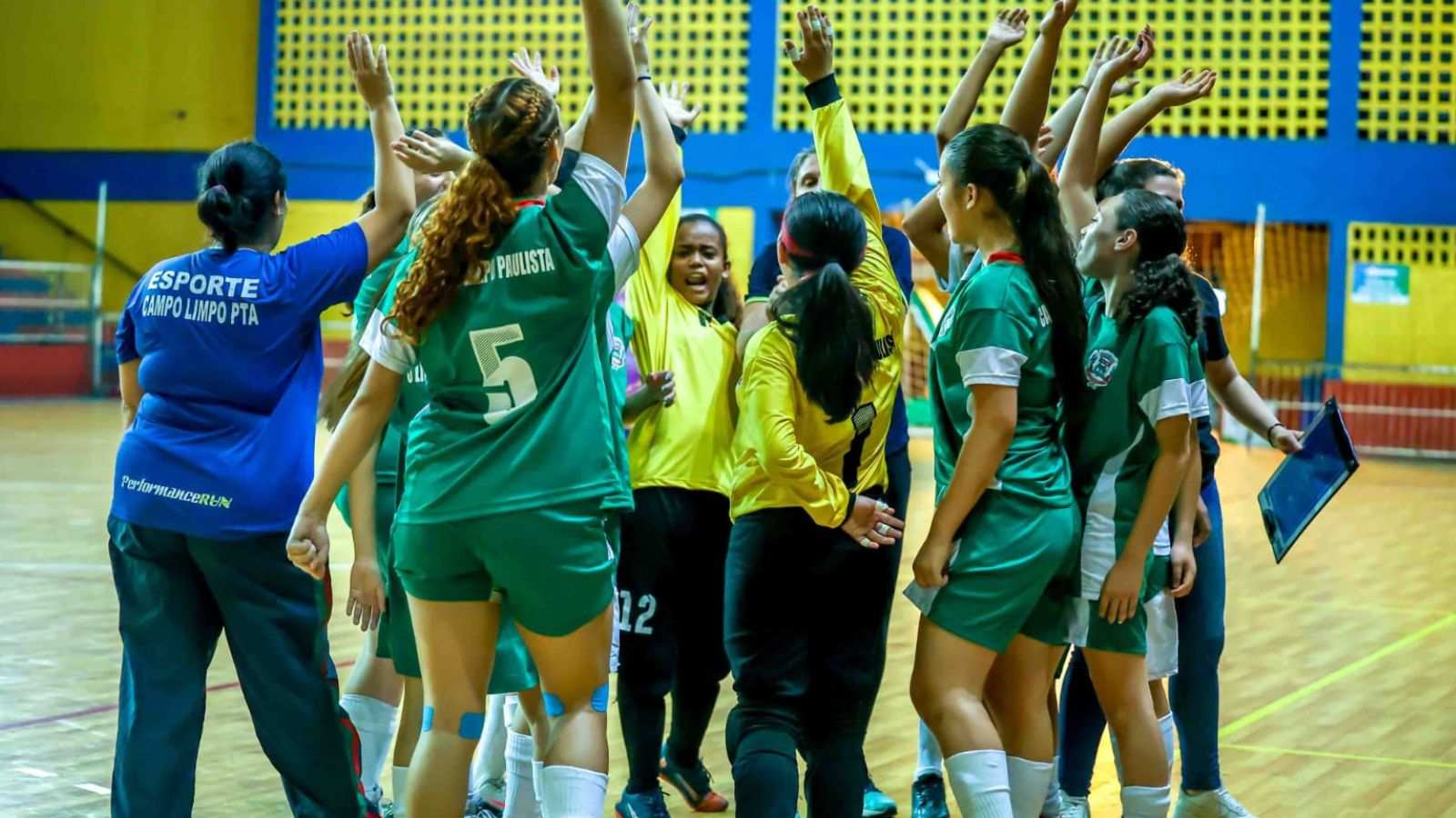 Equipe de futsal feminino