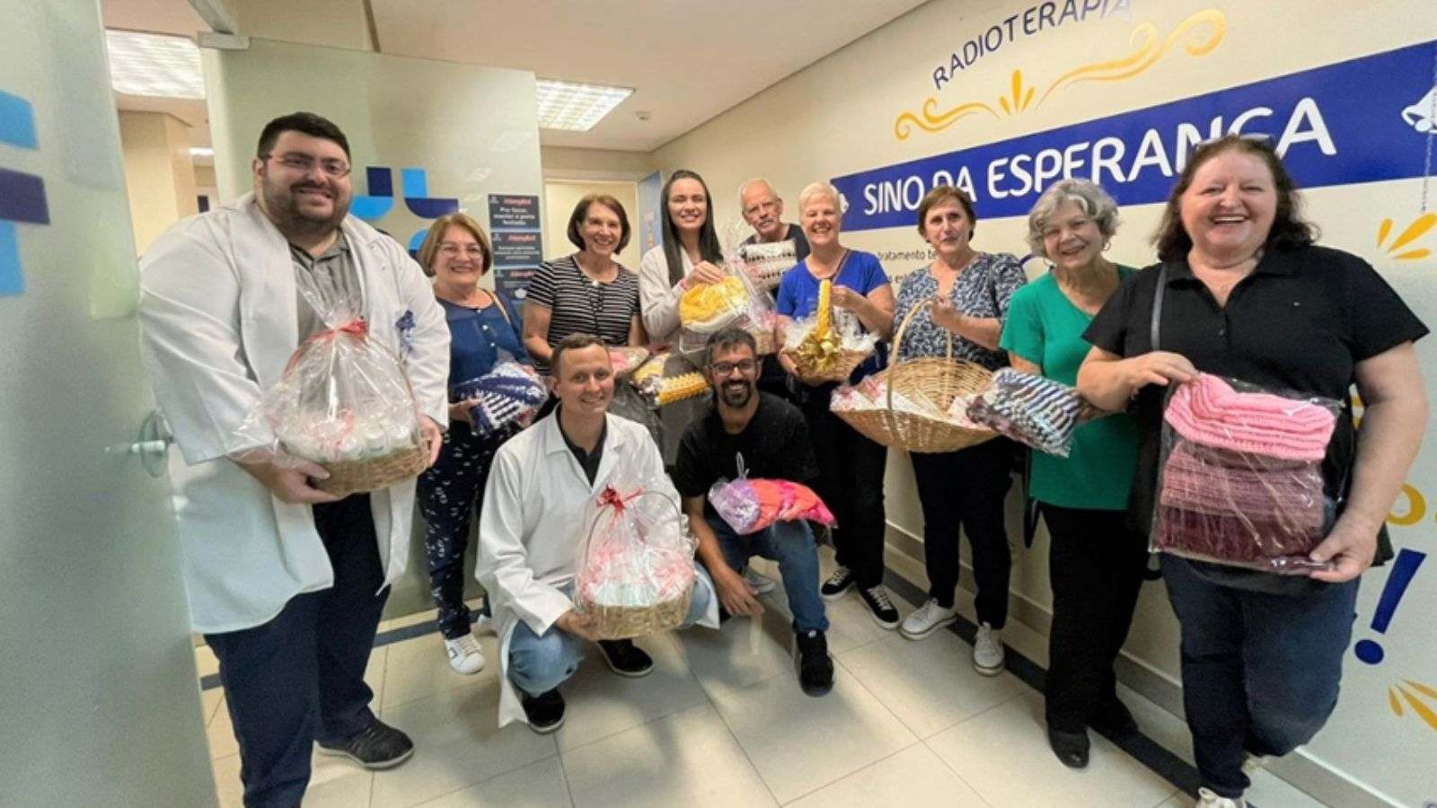 Ala de tratamento oncológico do Hospital São Vicente