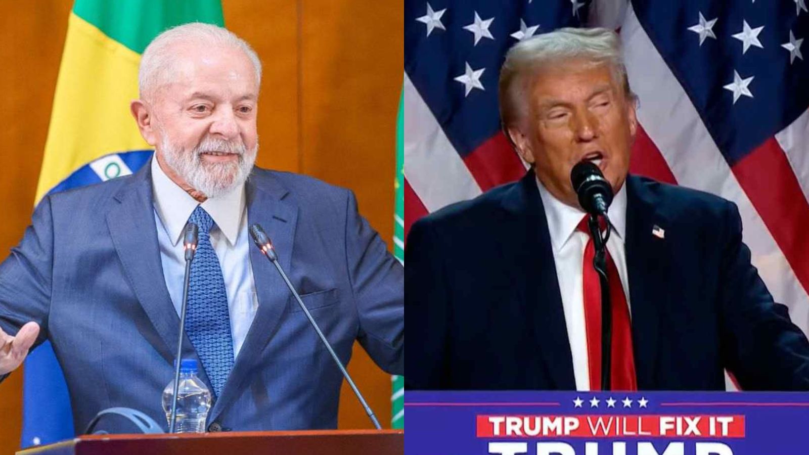 Lula e Trump