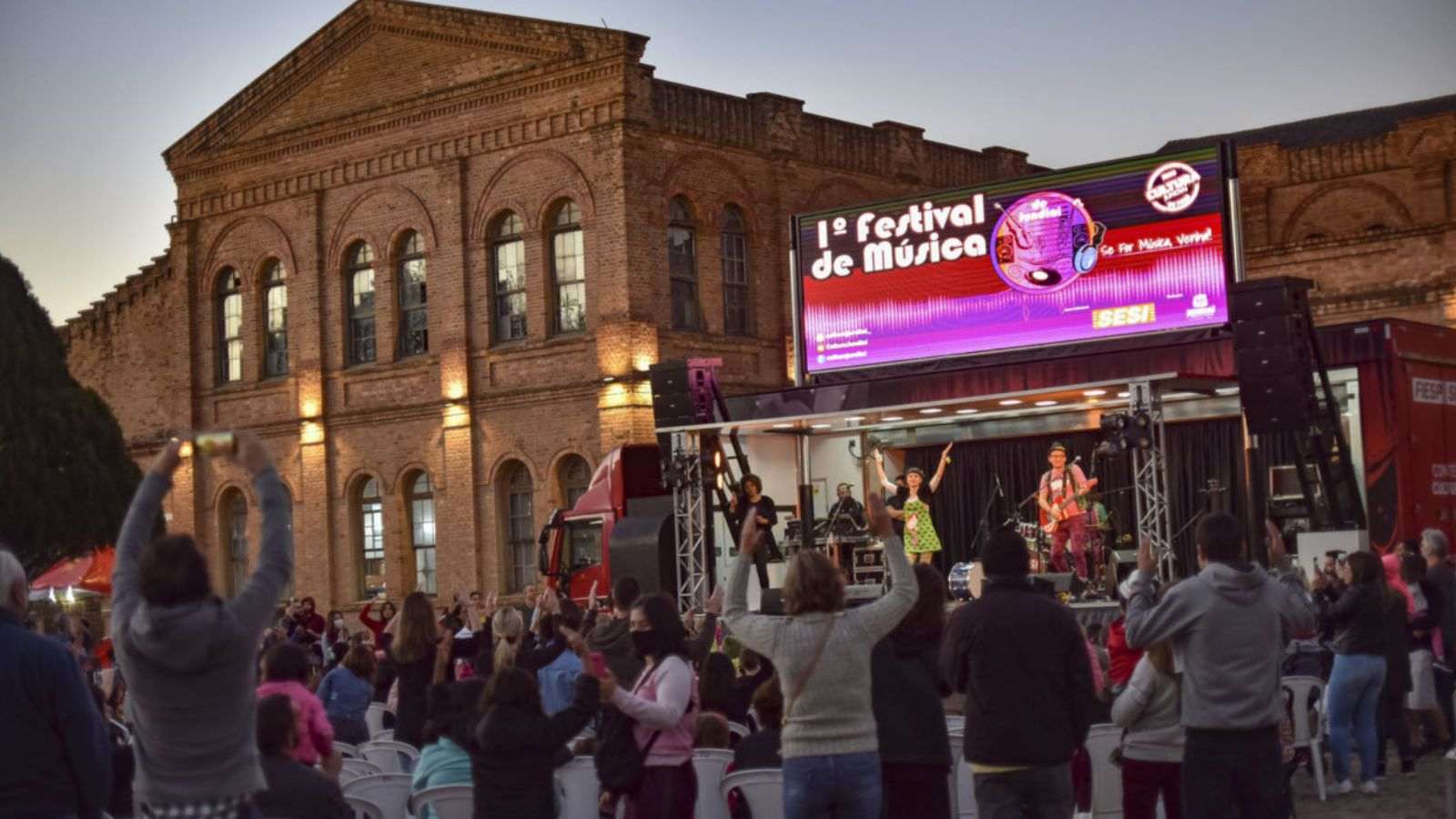 Fachada Festival de Música de Jundiaí