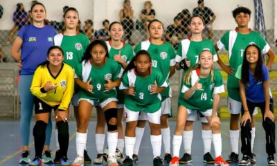 Equipe de futsal feminino