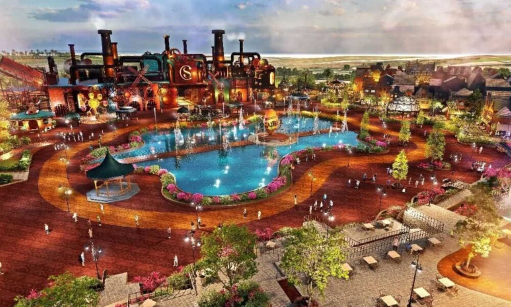 Projeto do parque da Cacau Show
